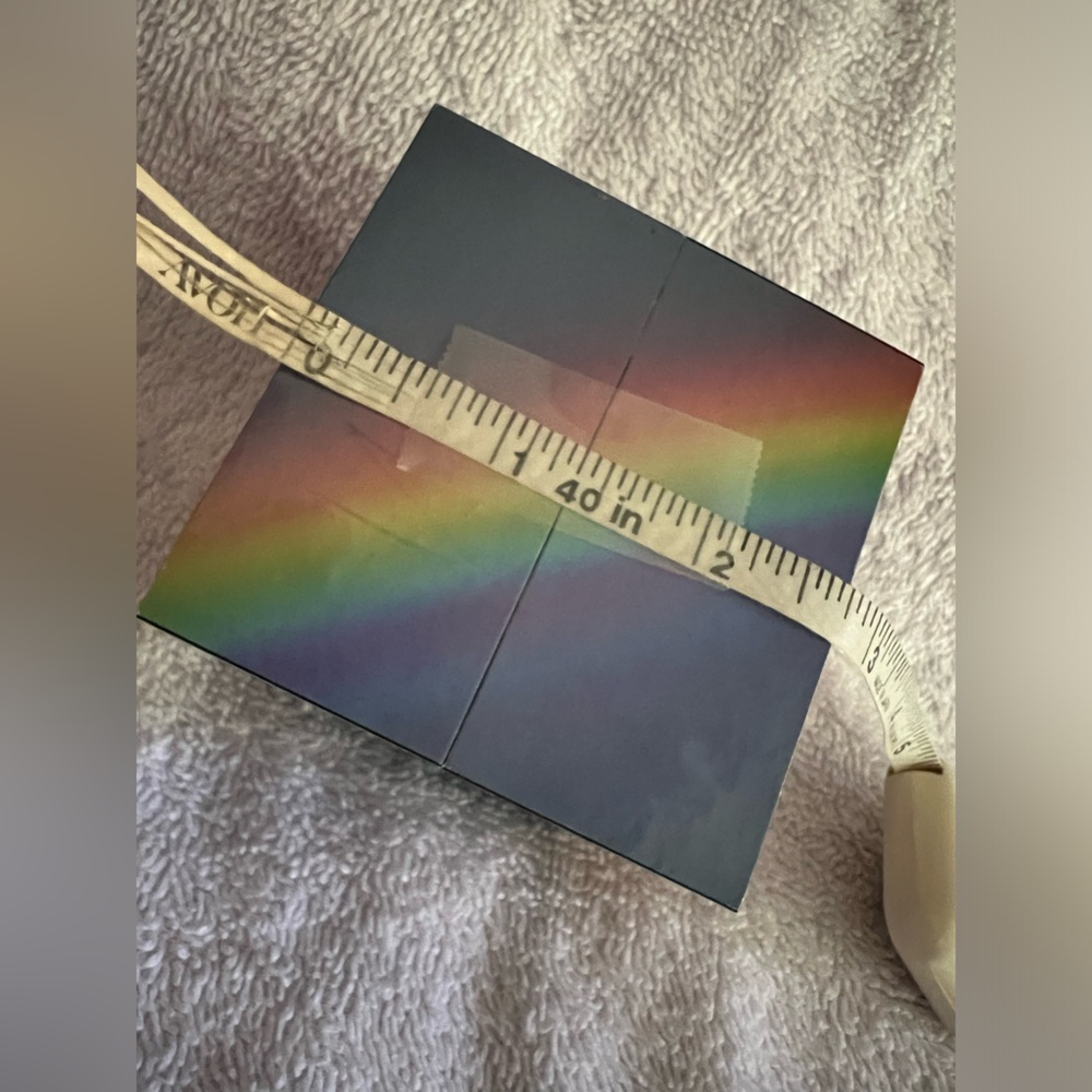 Cube - paperweight - desk puzzle - very pretty and unique - Picture 2 of 10